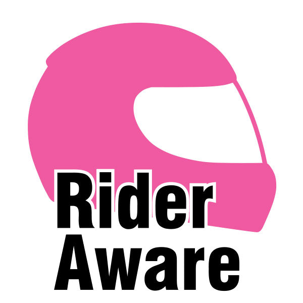 Rider Aware Sticker - Pink